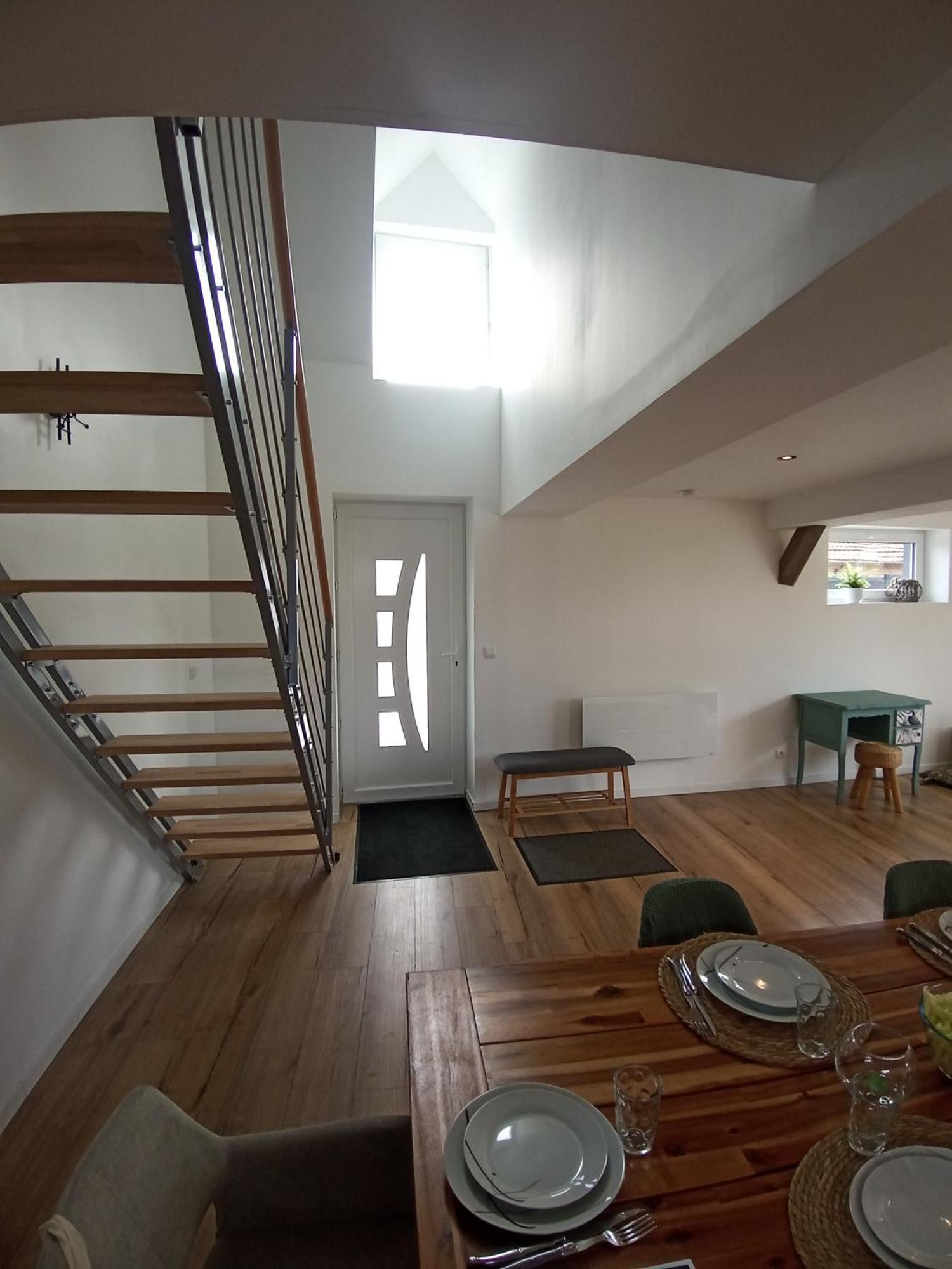Maison Familiale A La Campagne La Chapelle-du-Bourgay Номер фото